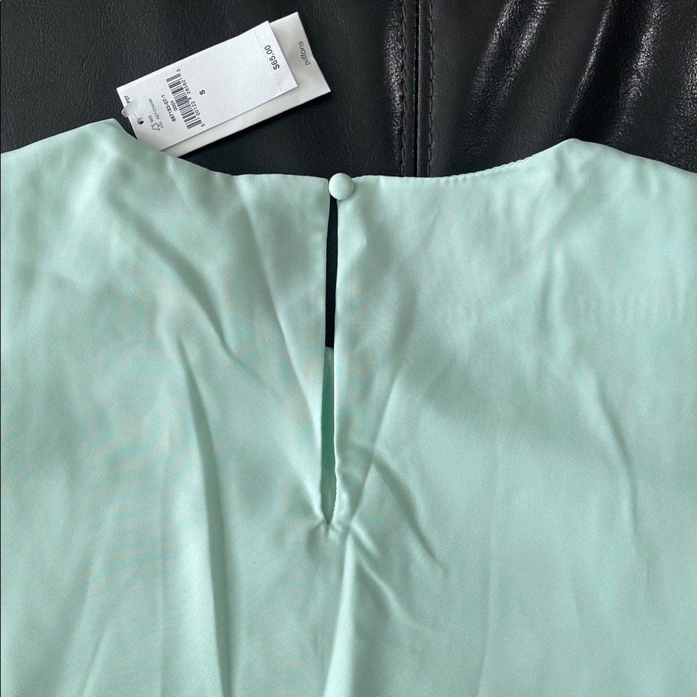 Banana Republic Classic Crewneck T-shirt Pistachio Lush Blouse Top - Picture 8 of 8